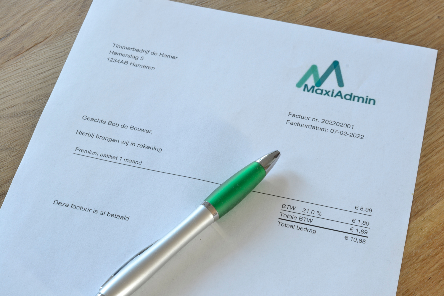 Facturen en Factureren